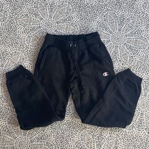 Black champion sweatpants
